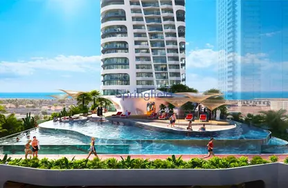 صورة لـ حوض سباحة شقة - 2 غرف نوم - 3 حمامات للبيع في فولتا - دبي وسط المدينة - دبي ، صورة رقم 1