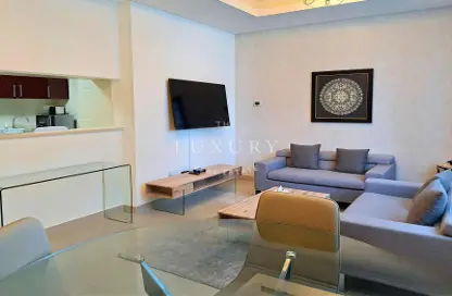 Apartment - 1 Bedroom - 2 Bathrooms for rent in Barcelo Residences - Dubai Marina - Dubai