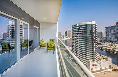 Apartment - 2 Bedrooms - 3 Bathrooms for rent in Vera Residences - Business Bay - Dubai