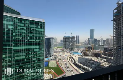 Apartment - 1 Bathroom for rent in Ahad Residences - Business Bay - Dubai