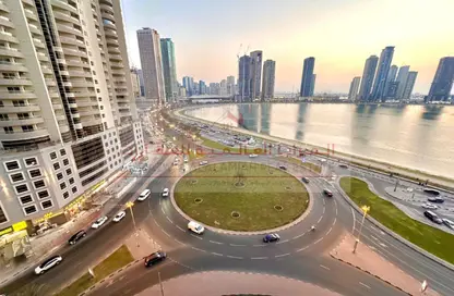 Apartment - 3 Bedrooms - 3 Bathrooms for rent in Beach Tower 2 - Al Khan Lagoon - Al Khan - Sharjah Apartment - 3 Bedrooms - 3 Bathrooms for rent in Beach Tower 2 - Al Khan Lagoon - Al Khan - Sharjah