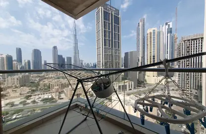 Balcony image for: Apartment - 2 Bedrooms - 2 Bathrooms for sale in Burj Views A - Burj Views - Downtown Dubai - Dubai, Image 1