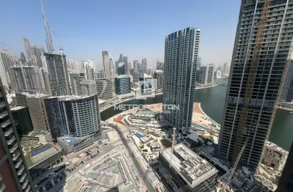 شقة - غرفة نوم - 1 حمام للبيع في بنينسولا ثري - بنينسولا - الخليج التجاري - دبي