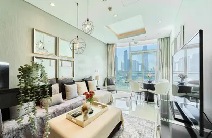 Apartment - 2 Bedrooms - 2 Bathrooms for rent in Damac Maison The Distinction - Downtown Dubai - Dubai
