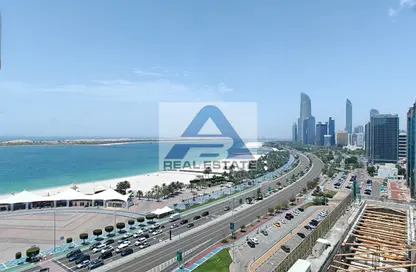 Duplex - 3 Bedrooms - 5 Bathrooms for rent in Bel Ghailam Tower - Corniche Road - Abu Dhabi