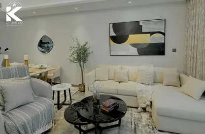 Apartment - 3 Bedrooms - 5 Bathrooms for sale in Ajman Creek Towers - Al Rashidiya 1 - Al Rashidiya - Ajman