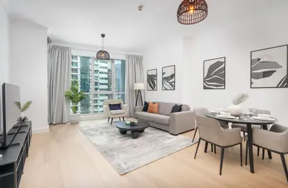 شقة - غرفة نوم - 1 حمام للايجار في ذا تورش - دبي مارينا - دبي