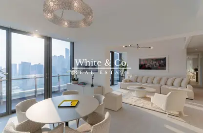 Apartment - 3 Bedrooms - 4 Bathrooms for rent in Silverene Tower A - Silverene - Dubai Marina - Dubai