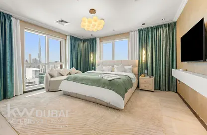 Apartment - 2 Bedrooms - 3 Bathrooms for rent in Churchill Towers - Business Bay - Dubai