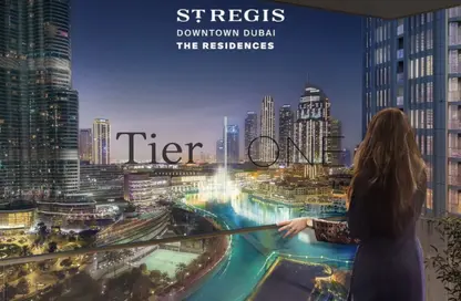 Apartment - 2 Bedrooms - 2 Bathrooms for sale in St Regis The Residences - Burj Khalifa Area - Downtown Dubai - Dubai