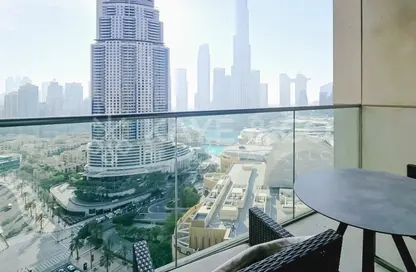 Hotel  and  Hotel Apartment - 1 Bedroom - 2 Bathrooms for rent in The Address Residence Fountain Views 2 - The Address Residence Fountain Views - Downtown Dubai - Dubai
