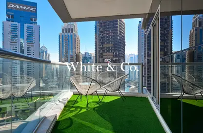 Apartment - 1 Bedroom - 2 Bathrooms for sale in Skyview Tower - Dubai Marina - Dubai