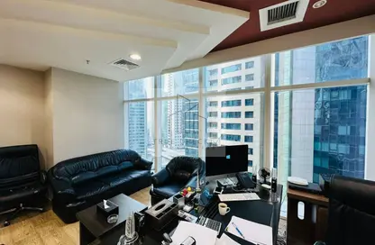 Office Space - Studio - 2 Bathrooms for rent in Park Lane Tower - Business Bay - Dubai