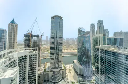مكتب - استوديو للايجار في برج بارك لين - الخليج التجاري - دبي