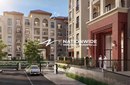 Apartment - Studio - 1 Bathroom for sale in Bloom Living - Zayed City (Khalifa City C) - Khalifa City - Abu Dhabi