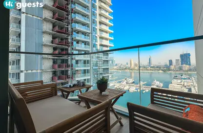 Apartment - 2 Bedrooms - 2 Bathrooms for rent in Marina Vista - EMAAR Beachfront - Dubai Harbour - Dubai