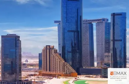 Apartment - 1 Bedroom - 1 Bathroom for rent in Sun Tower - Shams Abu Dhabi - Al Reem Island - Abu Dhabi