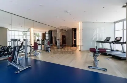Gym image for: Apartment - 1 Bathroom for rent in PRIVE BY DAMAC (A) - DAMAC Maison Privé - Business Bay - Dubai, Image 1