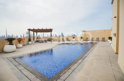 Apartment - 1 Bedroom - 2 Bathrooms for rent in Romaithi Building - Al Jaddaf - Dubai
