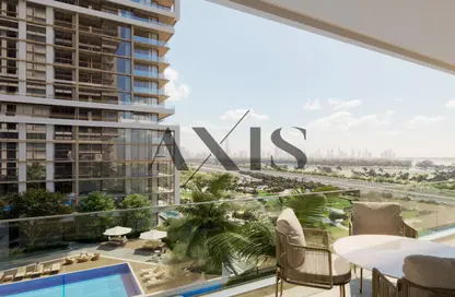 Balcony image for: Apartment - 3 Bedrooms - 4 Bathrooms for sale in Sobha One Tower B - Sobha Hartland - Mohammed Bin Rashid City - Dubai, Image 1