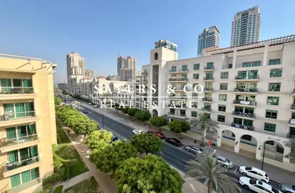 شقة - غرفة نوم - 1 حمام للايجار في الظفرة 1 - الظفرة - جرينز - دبي