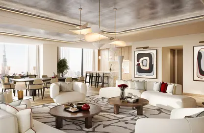 Apartment - 3 Bedrooms - 4 Bathrooms for sale in Baccarat Hotel and Residences - Burj Khalifa Area - Downtown Dubai - Dubai