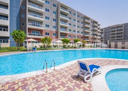 Pool image for: Studio - 1 bathroom for sale in Tower 39 - Al Reef Downtown - Al Reef - Abu Dhabi, Image 1