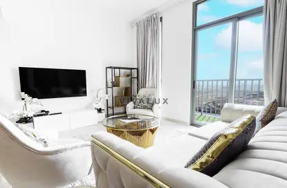 Living Room image for: Apartment - 1 Bedroom - 2 Bathrooms for rent in The Dania District 2 - Midtown - Dubai Production City (IMPZ) - Dubai, Image 1