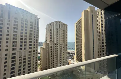 شقة - غرفة نوم - 2 حمامات للايجار في برج شيمارا - مارينا بروموناد - دبي مارينا - دبي