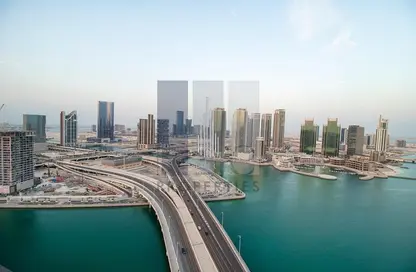Apartment - 3 Bedrooms - 4 Bathrooms for rent in Water Front Tower A - Waterfront Residential Towers - Tourist Club Area - Abu Dhabi