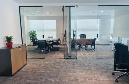 Office Space - Studio - 4 Bathrooms for rent in Reef Tower - Lake Elucio - Jumeirah Lake Towers - Dubai