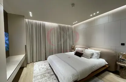 Room / Bedroom image for: Apartment - 3 Bedrooms - 4 Bathrooms for sale in Marquis Insignia - Arjan - Dubai, Image 1