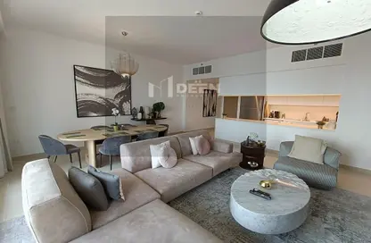 Living / Dining Room image for: Apartment - 3 Bedrooms - 4 Bathrooms for sale in Creek Horizon Tower 2 - Creek Horizon - Dubai Creek Harbour (The Lagoons) - Dubai, Image 1