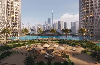 شقة - 1 حمام للبيع في بن غاطي سكاي رايز - الخليج التجاري - دبي