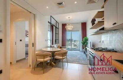 Dining Room image for: Apartment - 1 Bedroom - 1 Bathroom for sale in Socio Tower 1 - Socio Tower - Dubai Hills Estate - Dubai, Image 1