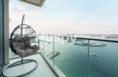 Apartment - 2 Bedrooms - 3 Bathrooms for rent in Beach Vista - EMAAR Beachfront - Dubai Harbour - Dubai