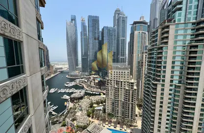 Apartment - 2 Bedrooms - 2 Bathrooms for rent in Al Mesk Tower - Emaar 6 Towers - Dubai Marina - Dubai