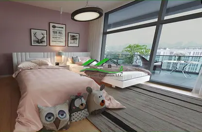 صورة لـ غرفة- غرفة النوم بنتهاوس - 3 غرف نوم - 4 حمامات للبيع في سيلينا باي - جزيرة الياس - أبوظبي ، صورة رقم 1