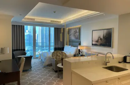 Apartment - Studio - 1 Bathroom for rent in The Address BLVD Sky Collection - Downtown Dubai - Dubai