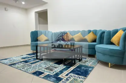 Living Room image for: Apartment - 1 Bedroom - 2 Bathrooms for rent in Orient Tower 2 - Orient Towers - Al Bustan - Ajman, Image 1