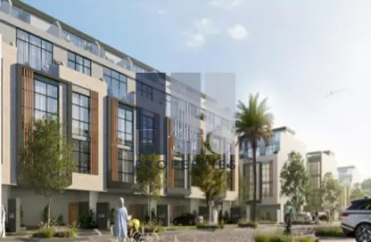 Townhouse - 3 Bedrooms - 4 Bathrooms for sale in Reportage Village Khalifa City - Khalifa City - Abu Dhabi