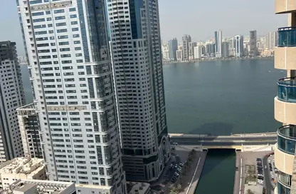 شقة - 2 غرف نوم - 3 حمامات للبيع في برج النخلة 3 - أبراج النخلة - المجاز - الشارقة