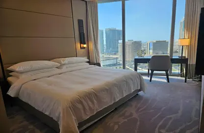 شقة - 2 غرف نوم - 2 حمامات للايجار في أبراج العنوان سكاي فيو - دبي وسط المدينة - دبي