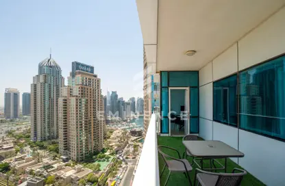Apartment - 2 Bedrooms - 3 Bathrooms for rent in MAG 218 - Dubai Marina - Dubai