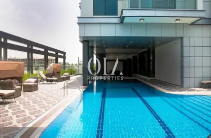 Pool image for: Apartment - 2 Bedrooms - 3 Bathrooms for sale in Jamam Residence - Al Raha Beach - Abu Dhabi, Image 1