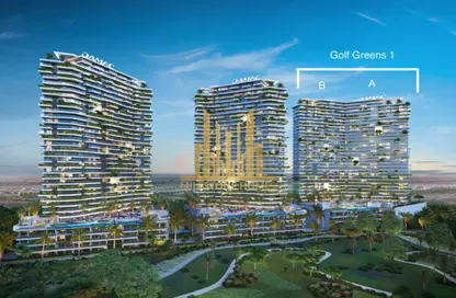 Apartment - 2 Bedrooms - 3 Bathrooms for sale in Golf Greens 1 - Tower A - Golf Greens - DAMAC Hills - Dubai