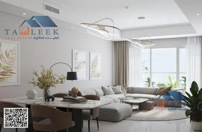 Apartment - 1 Bedroom - 2 Bathrooms for sale in Ajman One - Phase 2 - Ajman Downtown - Ajman