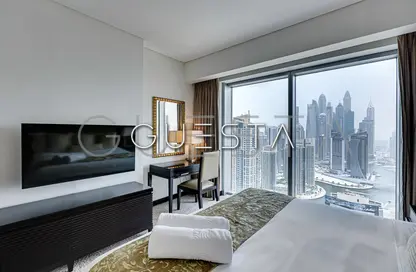 Apartment - 1 Bedroom - 1 Bathroom for rent in JW Marriott Hotel Marina - Dubai Marina - Dubai
