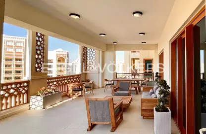 Apartment - 3 Bedrooms - 5 Bathrooms for rent in Marina Residences 2 - Marina Residences - Palm Jumeirah - Dubai
