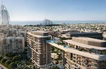 Apartment - 3 Bedrooms - 4 Bathrooms for sale in Nourelle - Madinat Jumeirah Living - Umm Suqeim - Dubai